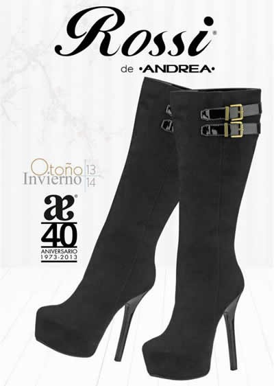 Catálogo de Botas y Zapatos ANDREA Otoño Invierno 13/14 - México
